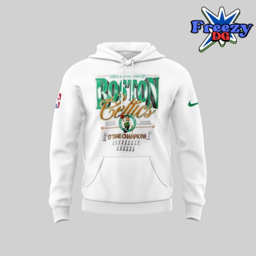 NBA Boston Celtics 17 Times Champions 2024 Hoodie