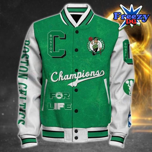 NBA Boston Celtics 17X Champions Varsity Jacket