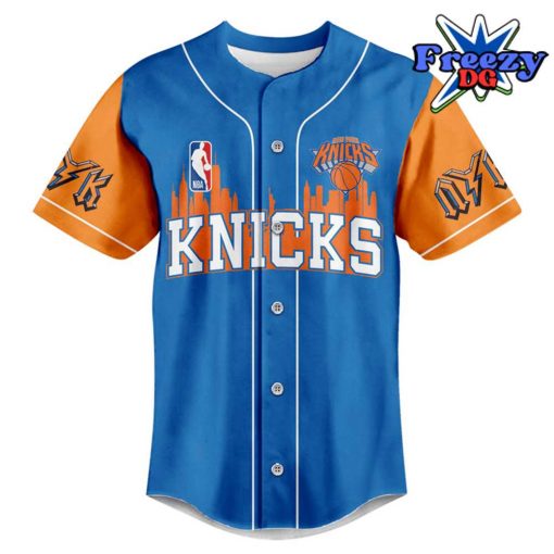 NBA Knick Nation Bing Bong Baseball Jersey