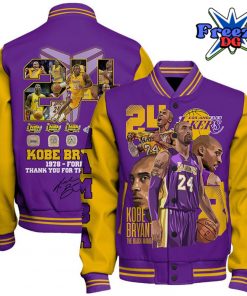 NBA Kobe Bryant Los Angeles Lakers Basketball Varsity Jacket