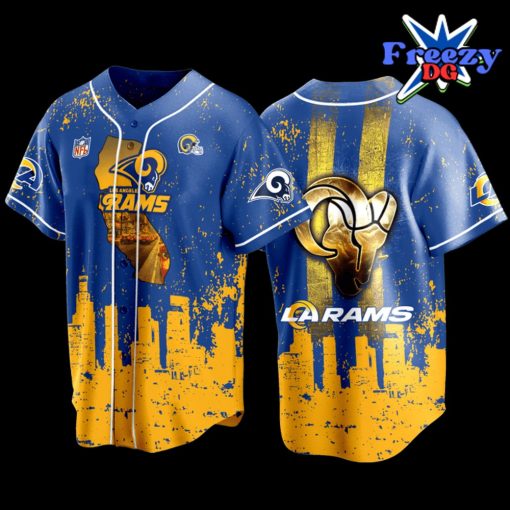 NFL Los Angeles Rams Champions 2024 Baseball Jersey