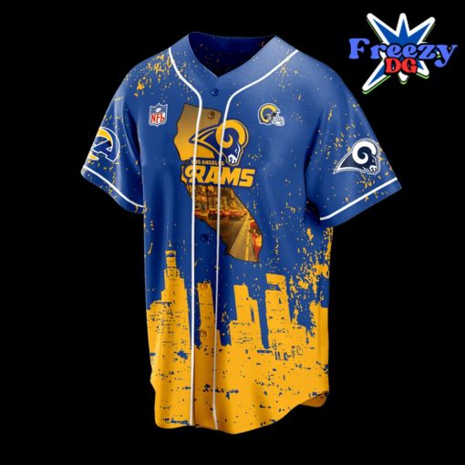 NFL Los Angeles Rams Champions 2024 Baseball Jersey