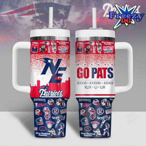 New England Patriots Limited Edition Stanley Tumbler Cup