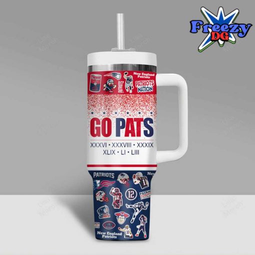 New England Patriots Limited Edition Stanley Tumbler Cup