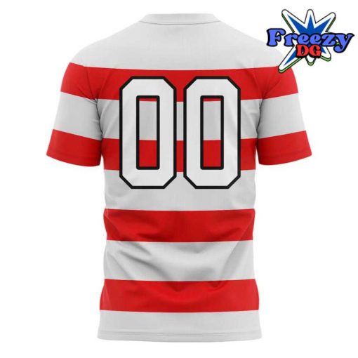 Ohio State Football Brutus Striped T-Shirt