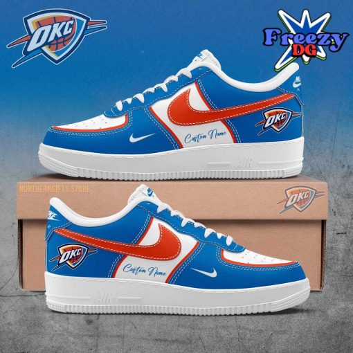 Oklahoma City Thunder x Nike Custom Name Air Force 1