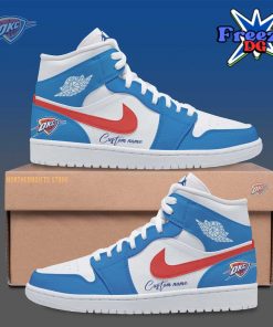 Oklahoma City Thunder x Nike Custom Name Air Force 1