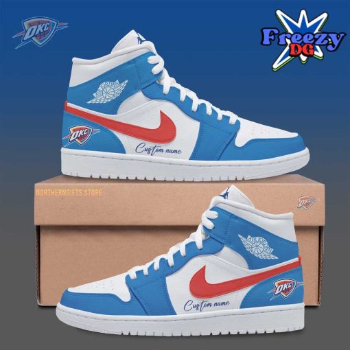 Oklahoma City Thunder x Nike Custom Name Air Jordan 1