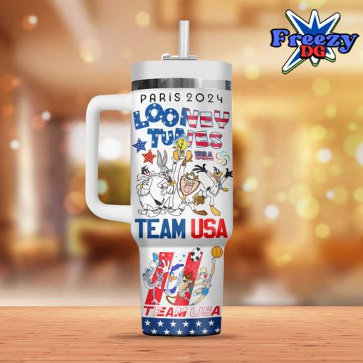 Olympic 2024 Team USA Looney Tunes Stanley Tumbler Cup