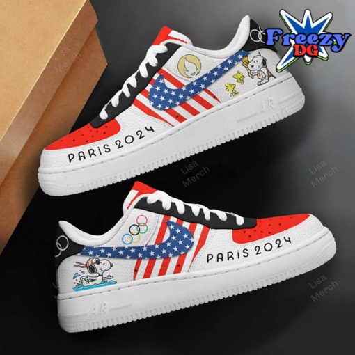 Olympic Paris 2024 Snoopy Nike Air Force 1