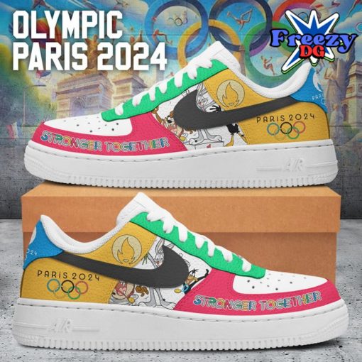 Olympic Paris 2024 Stronger Together Nike Air Force 1