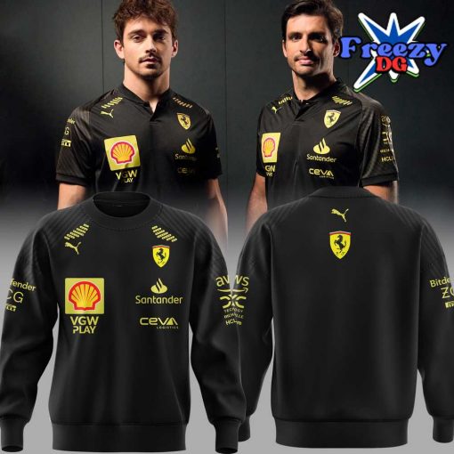 Scuderia Ferrari Italian GP 2024 Black Sweatshirt