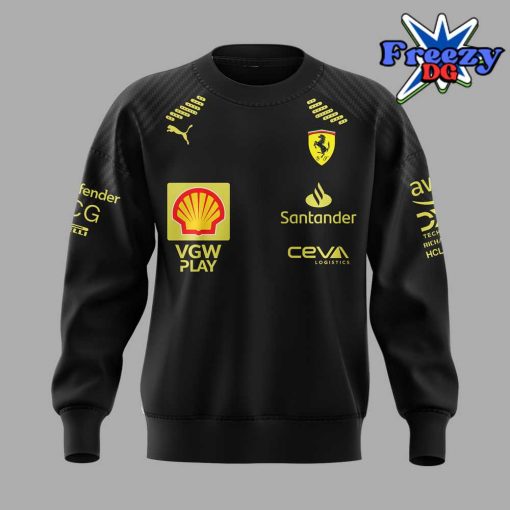 Scuderia Ferrari Italian GP 2024 Black Sweatshirt