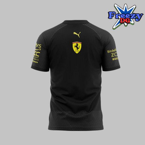 Scuderia Ferrari Italian GP 2024 Black T-Shirt