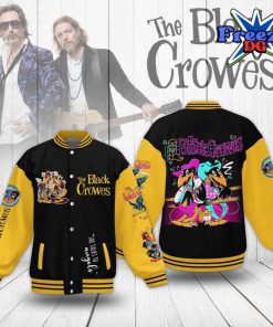 THE BLACK CROWES HAPPINESS BASTARDS TOUR BASEBALL JACKET