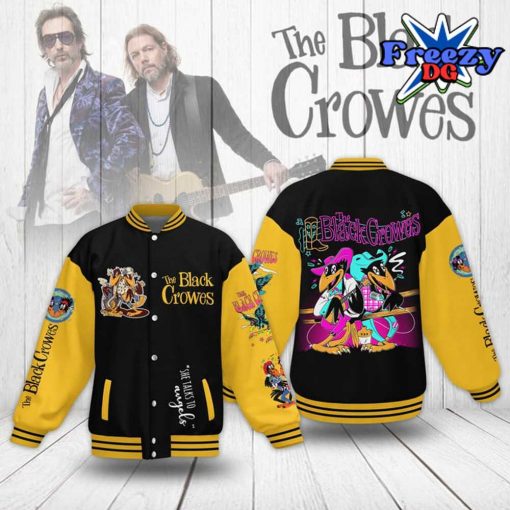 THE BLACK CROWES HAPPINESS BASTARDS TOUR BASEBALL JACKET