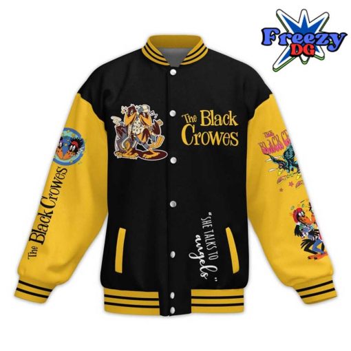 THE BLACK CROWES HAPPINESS BASTARDS TOUR BASEBALL JACKET