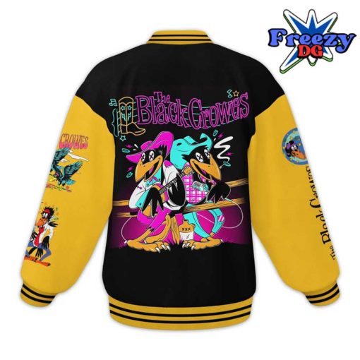 THE BLACK CROWES HAPPINESS BASTARDS TOUR BASEBALL JACKET