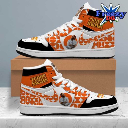 Teddy Swims Collab Nike Custom Name Air Jordan 1 Shoes