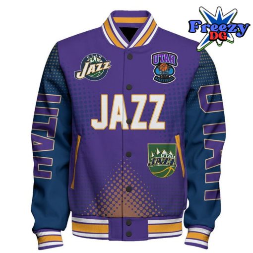 Utah Jazz NBA 2024 Limited Edition Varsity Jacket