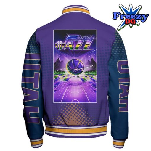 Utah Jazz NBA 2024 Limited Edition Varsity Jacket