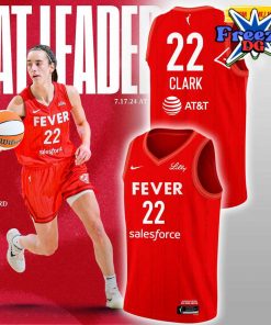 WNBA Indiana Fever 2024 Red Basketball Jersey