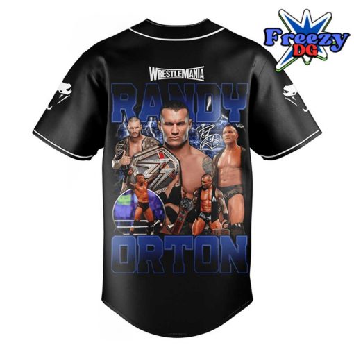 WrestleMania Randy Orton MMA Baseball Jersey