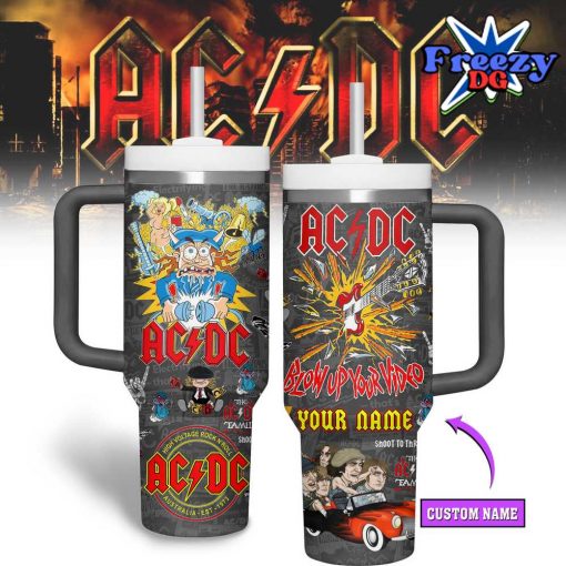 AC/DC Blow Up Your Video Stanley Tumbler