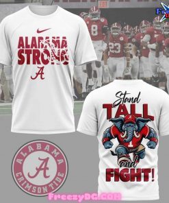 Alabama Crimson Tide Stand Tall and Fight T-Shirt