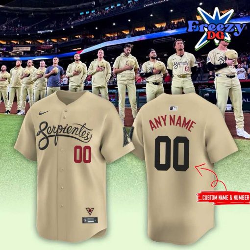 Arizona Diamondbacks Sand City Connect 2024 Baseball Jersey