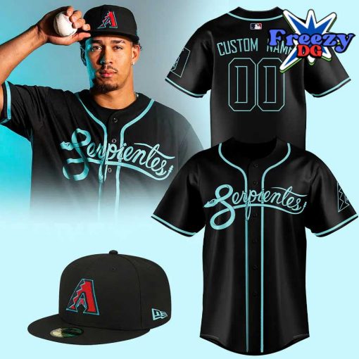 Arizona Diamondbacks Serpientes City Connect Baseball Jersey