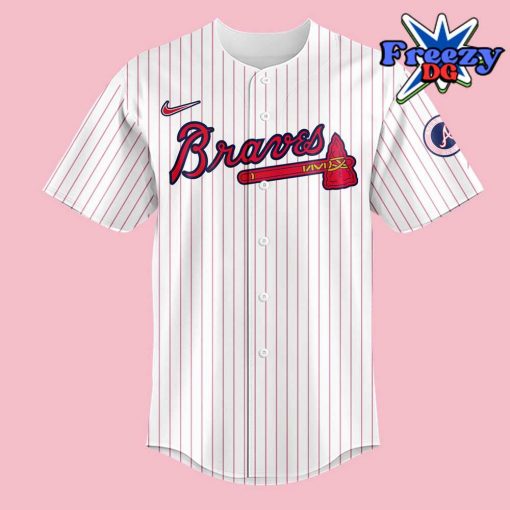 Atlanta Braves x Hello Kitty Night 2024 Baseball Jersey