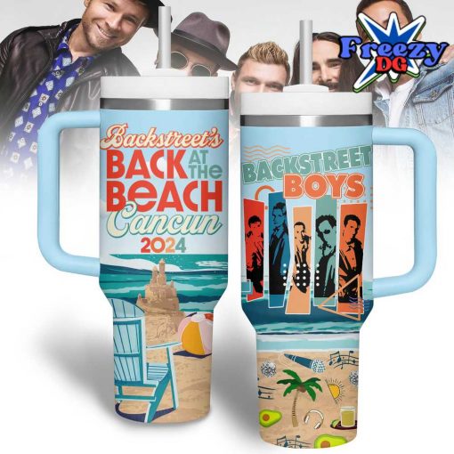 Backstreet Boys Back At The Beach Cancun 2024 Stanley Tumbler