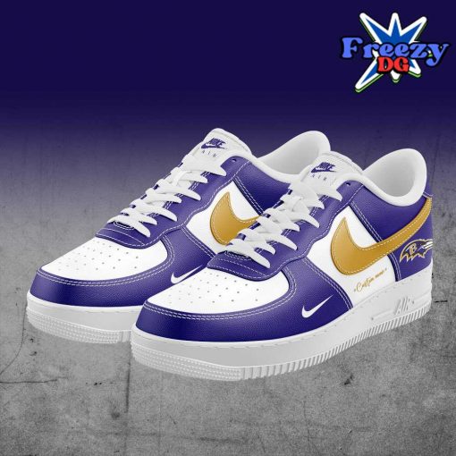 Baltimore Ravens Custom Nike Air Force 1