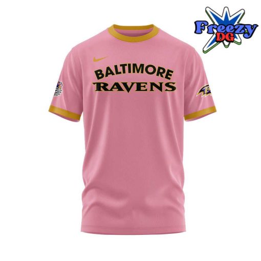 Baltimore Ravens x Hello Kitty Pink T-Shirt