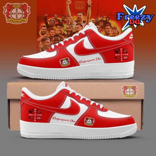 Bayer 04 Leverkusen Custom Name Air Force 1