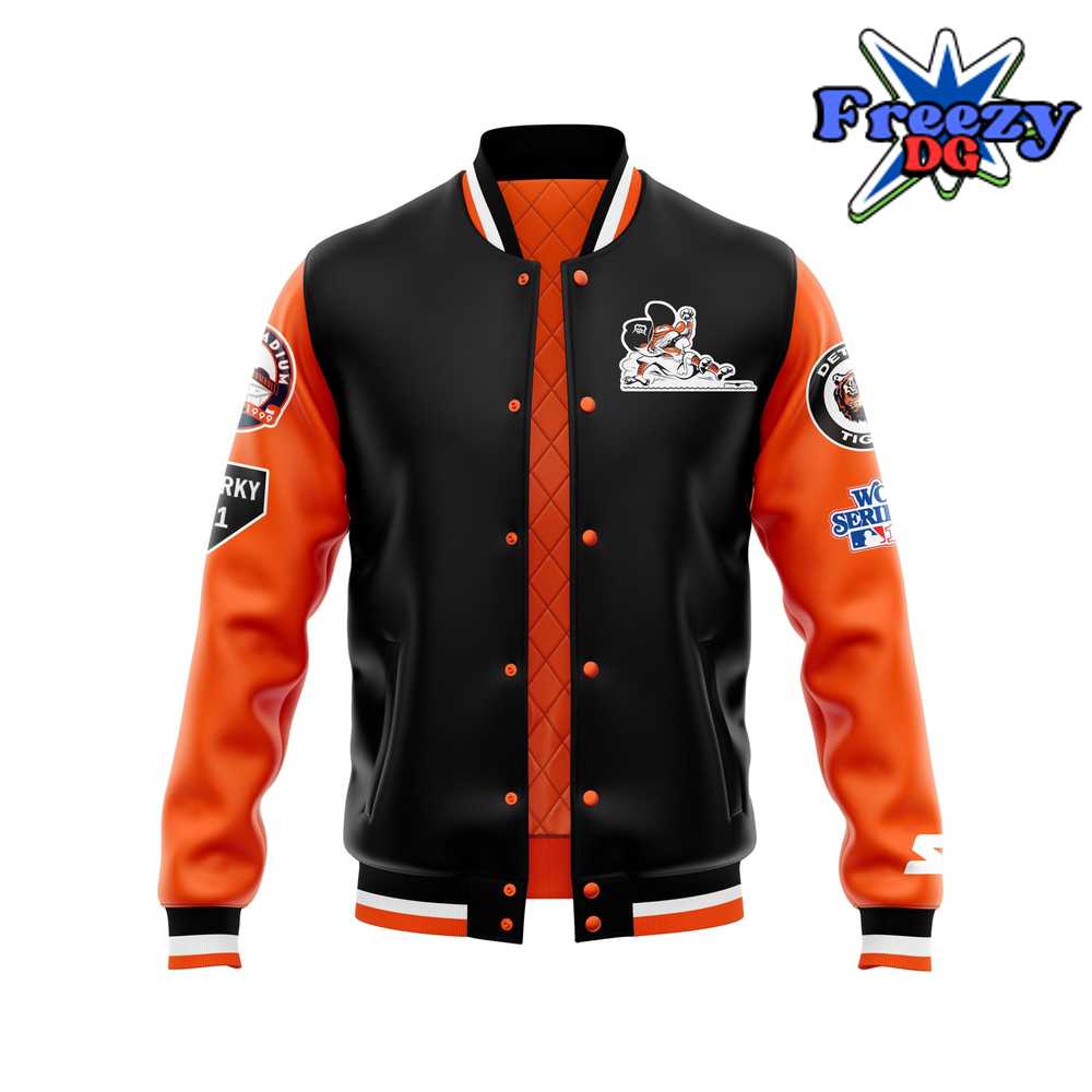 Shops detroit tigers baseball jacket