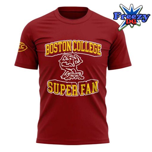 Boston College Football Super Fan 2024 Red T-Shirt