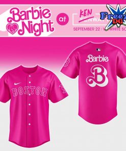 Boston Red Sox Barbie Night 2024 Baseball Jersey