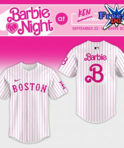 Boston Red Sox Barbie Night 2024 T-shirt