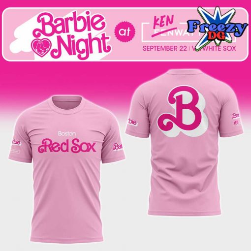 Boston Red Sox Barbie Night 2024 T-shirt