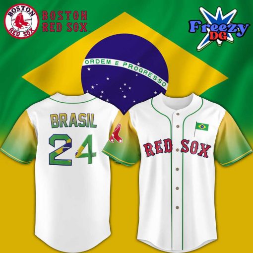 Boston Red Sox Brazilian Celebration Baseball Jersey