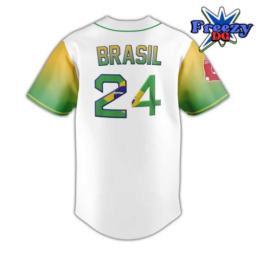 Boston Red Sox Brazilian Celebration Baseball Jersey