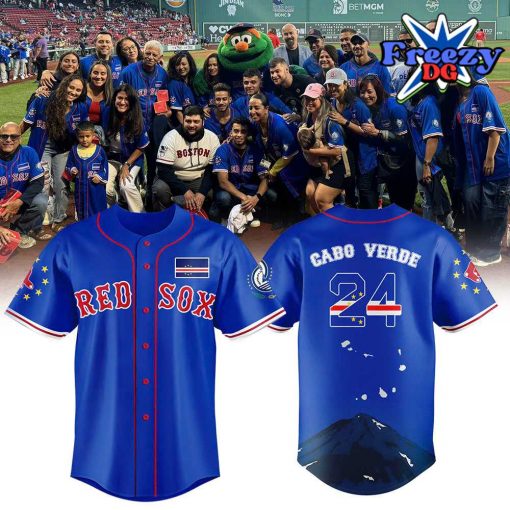 Boston Red Sox Cabo Verde 2024 Baseball Jersey