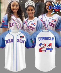 Boston Red Sox Barbie Night 2024 Stripe Baseball Jersey