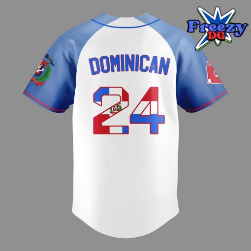 Boston Red Sox Dominicana 2024 Baseball Jersey