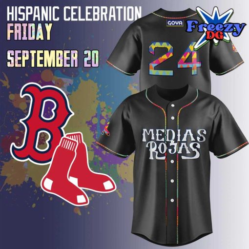 Boston Red Sox Hispanic Celebration 2024 Baseball Jersey