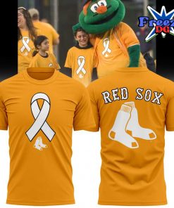 Boston Red Sox Honoring Childhood Cancer Awareness T-Shirt