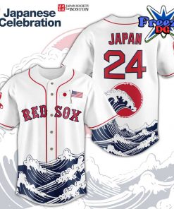 Boston Red Sox Japan Celebration Baseball Jersey