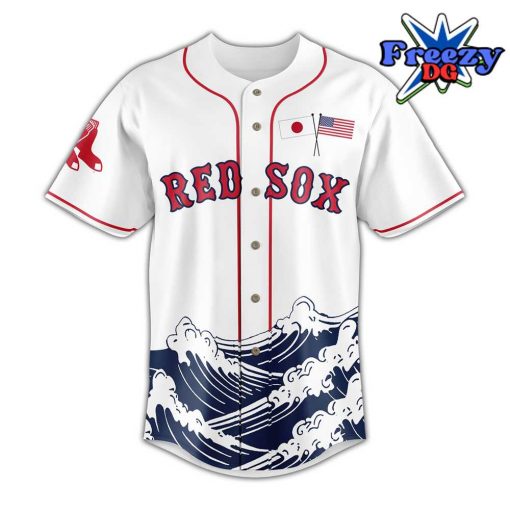 Boston Red Sox Japan Celebration Baseball Jersey